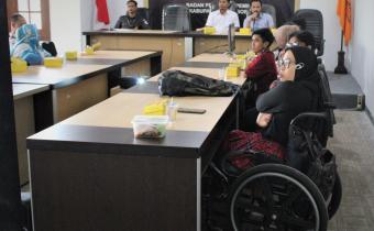 Bawaslu Wonosobo Mengajak Penyandang Disabilitas untuk Berperan Aktif dalam Pengawasan Partisipatif Pemilu