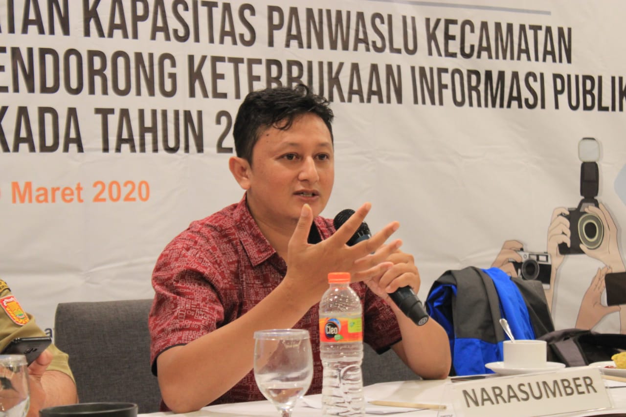 BIMTEK KEHUMASAN : UNTUK MENDORONG KETERBUKAAN INFORMASI PUBLIK PADA PILKADA 2020