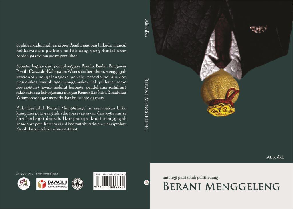 Antologi Puisi Tolak Politik Uang "Berani Menggeleng"