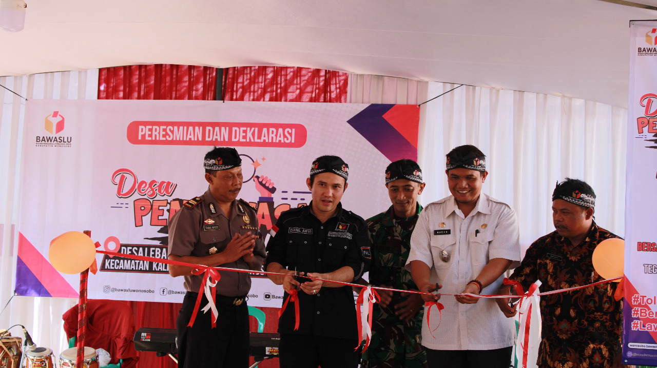 Masyarakat Lebak Mendeklarasikan menjadi Desa Pengawasan