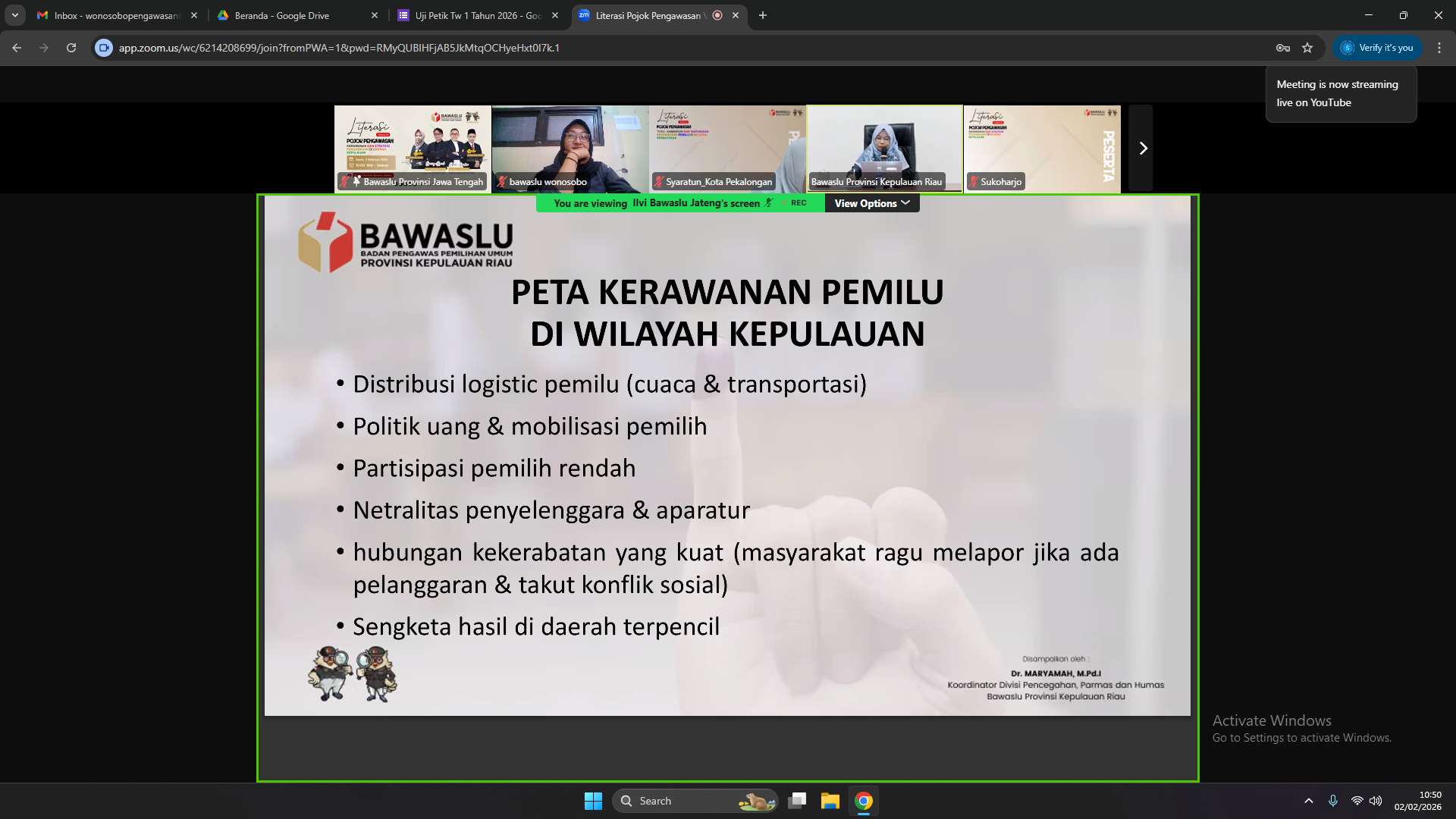 Pojok Pengawasan