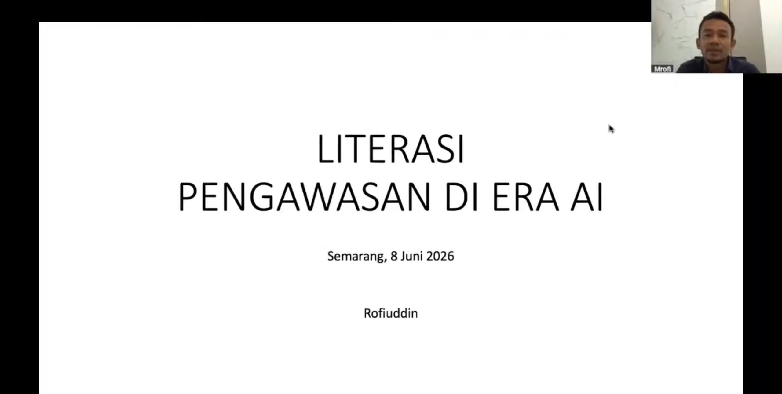 Literasi Pojok Pengawasan