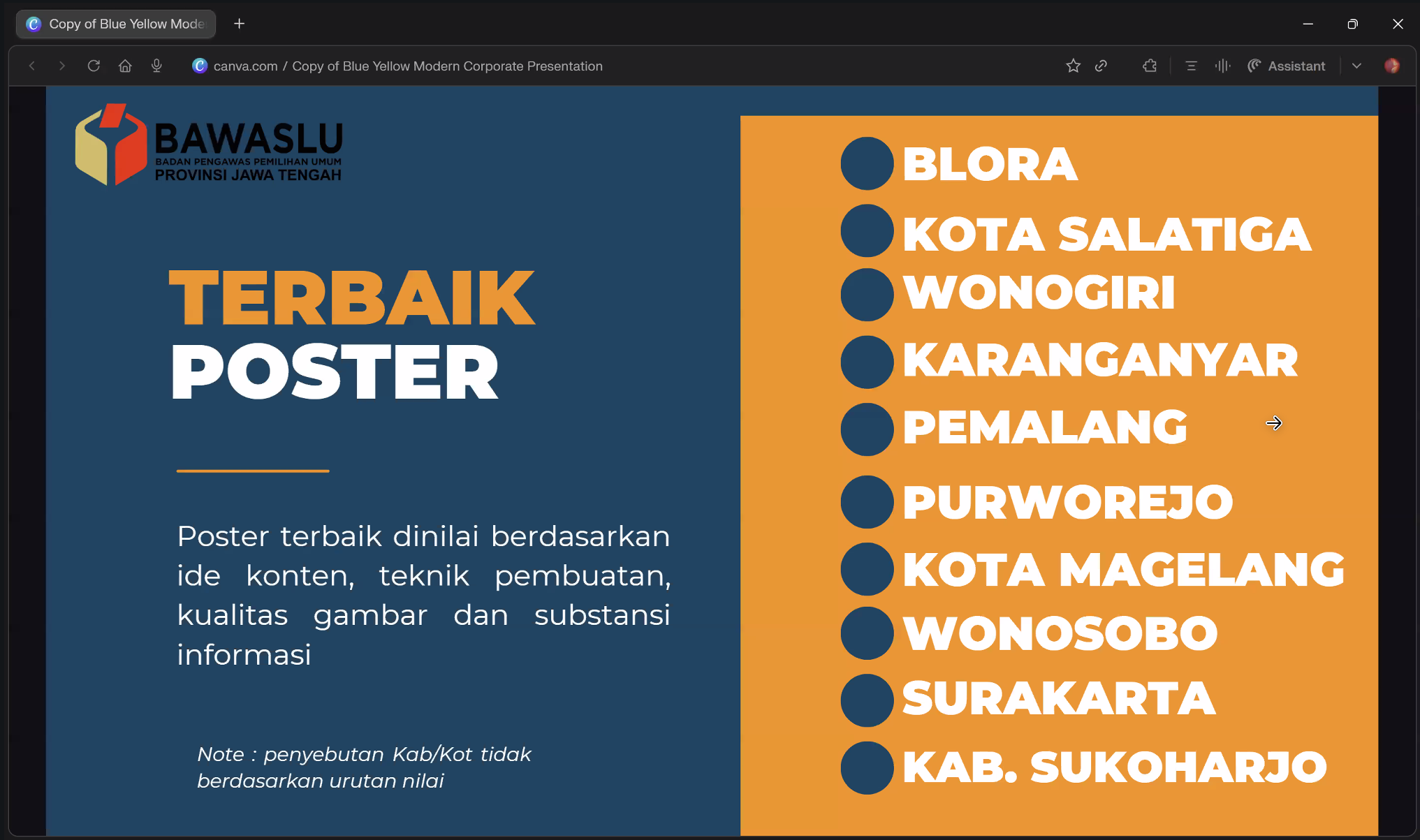 Poster Terbaik