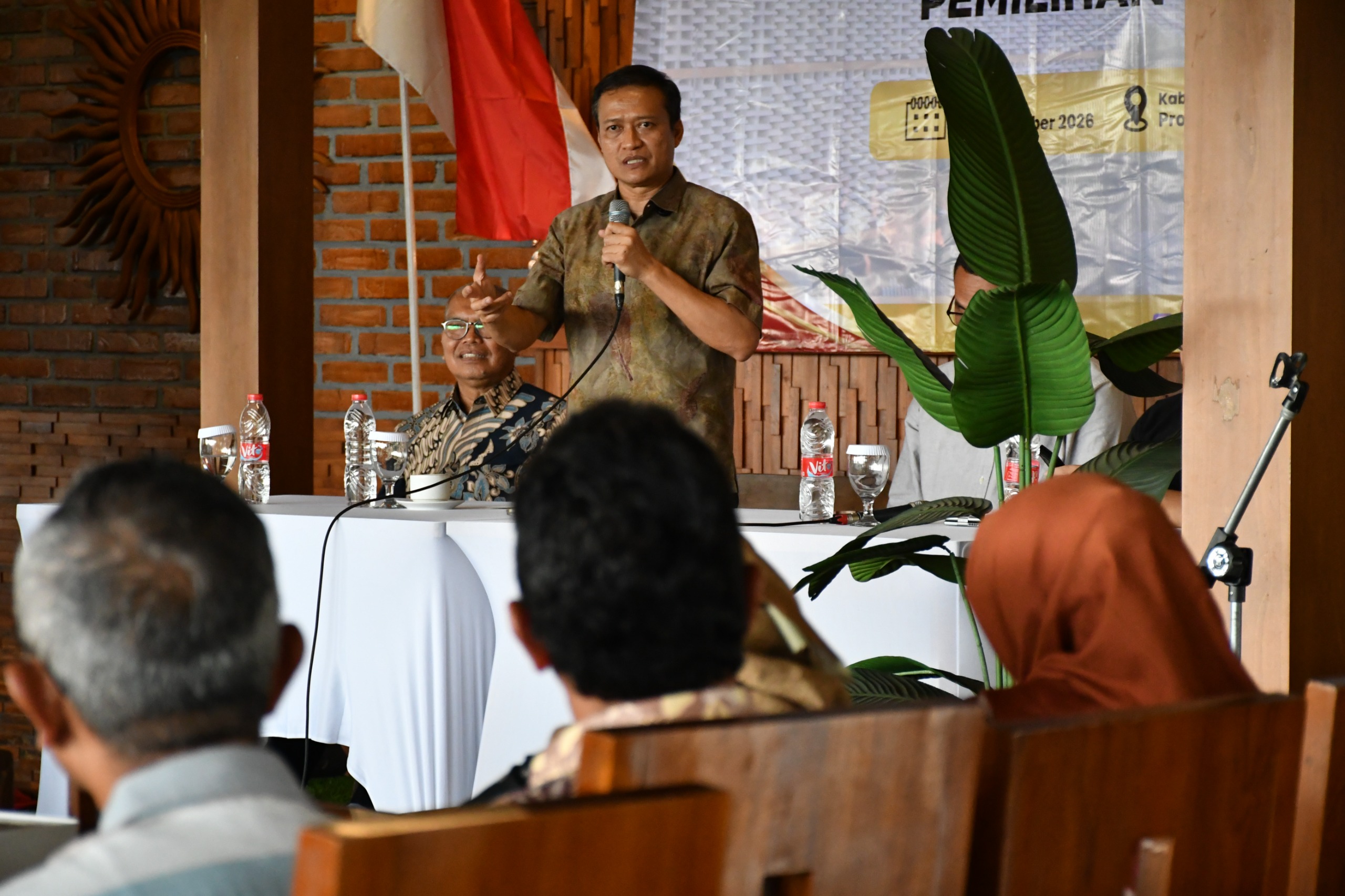 foto Bawaslu Wonosobo Gelar Sosialisasi Pengawasan Partisipatif Bersama Bawaslu RI dan Komisi II DPR RI