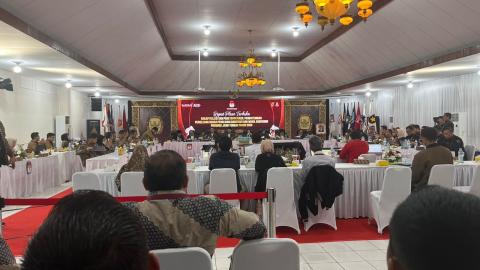 Suasana Rekapitulasi Tingkat Provinsi