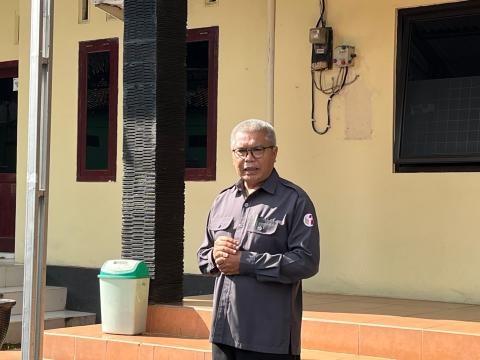 Ketua Bawaslu sebagai Pembina Apel Senin Pagi