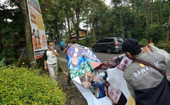 Masa Tenang, Bawaslu Pastikan Wonosobo Bersih dari APK