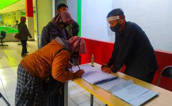 Bawaslu Wonosobo Jalani Rapid Test