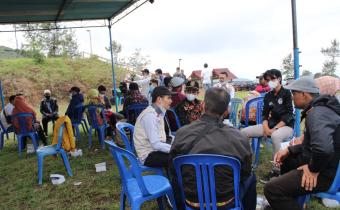 Komitmen Masyarakat Tlogojati Berani Melapor. 