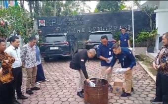 Pemusnahan Surat Suara