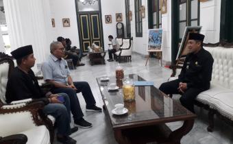 Ketua dan Kordiv SDM Bawaslu Wonosobo menghadap Bupati Wonosobo (14/11/2025)