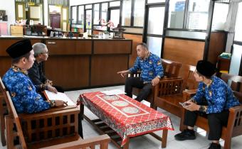 Audiensi dengan SMKN 1 Wonosobo